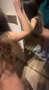 一字马舞蹈生按在酒店门口操