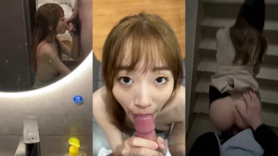 超高颜值小姐姐露脸精液射一脸楼梯间做爱胆子特别大